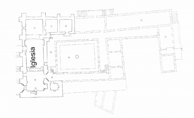 Plano monasterio de buenafuente del sistal